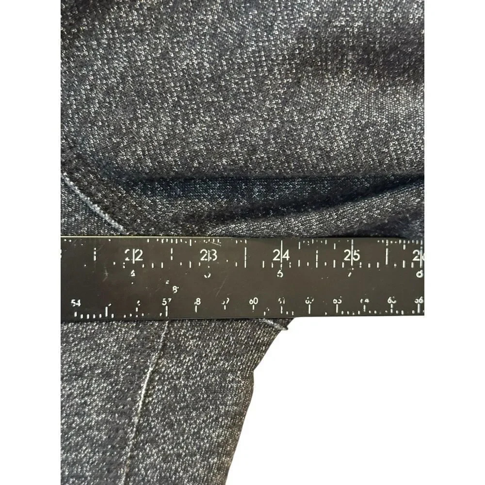 Abercrombie & Fitch Vintage Hoodie Mens XL Gray Muscle Fit Zip Jacket Sweatshirt - Picture 4 of 6